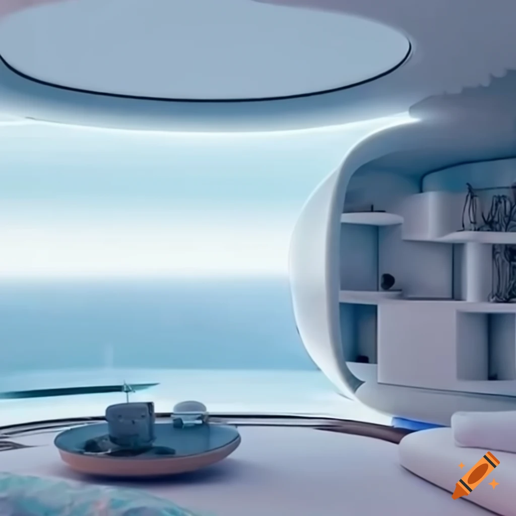 Jennie from Blackpink in a futuristic house