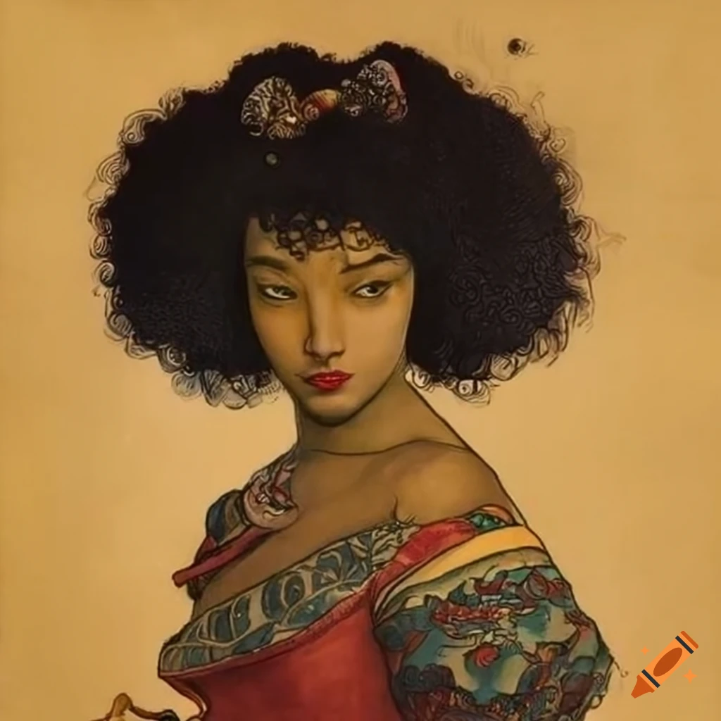 Two women embracing in edmund dulac and yoshitaka amano style on Craiyon