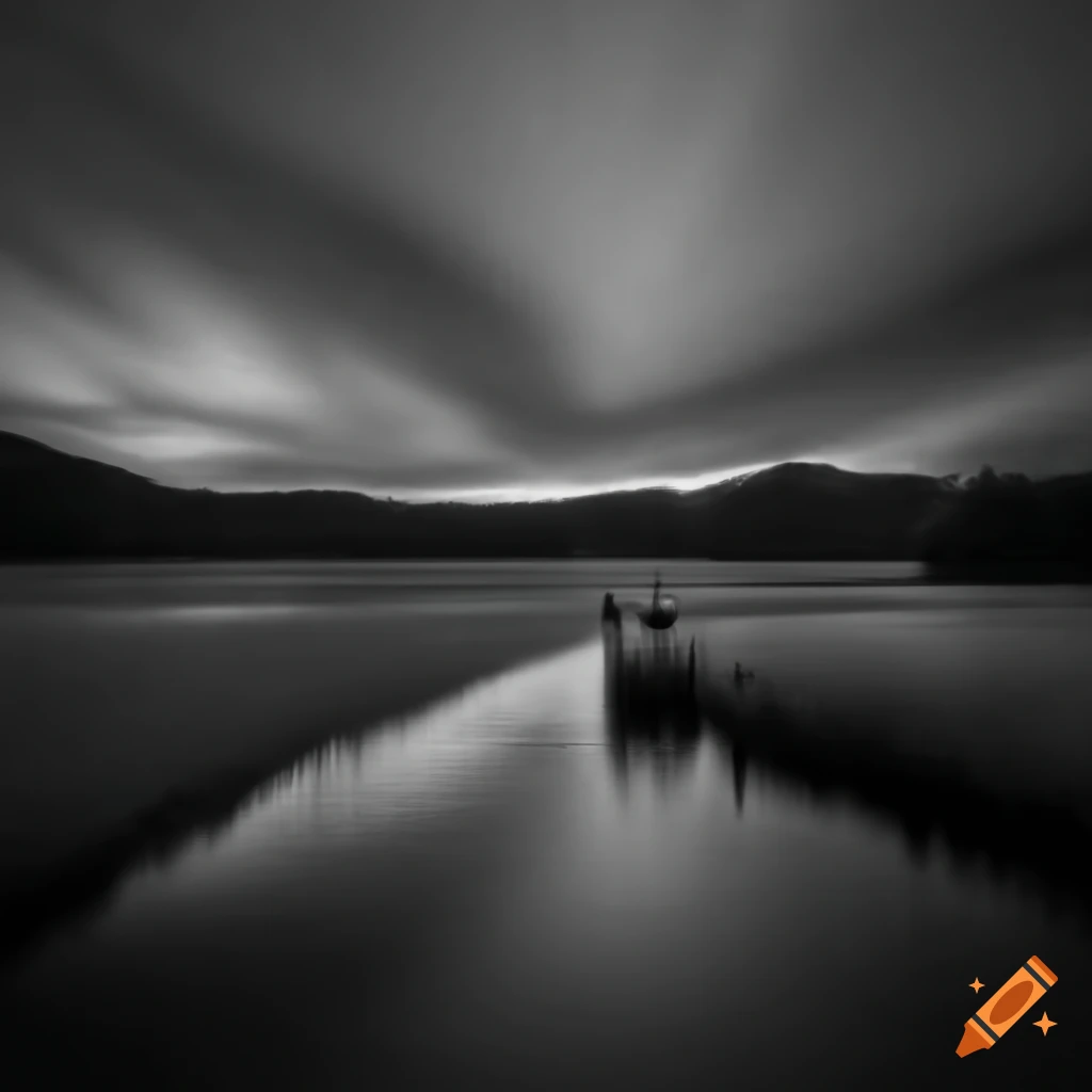 Abstract image depicting distance on Craiyon