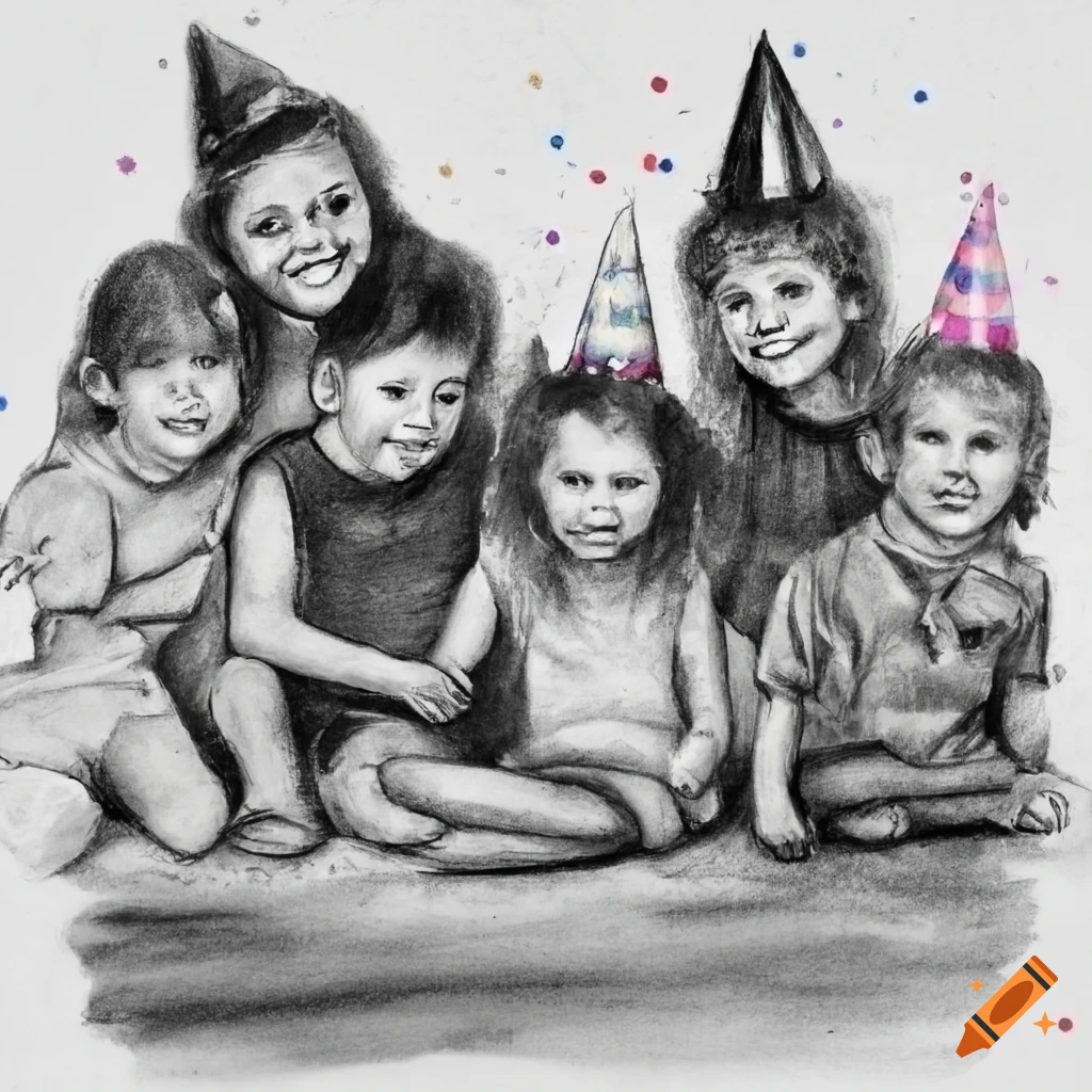 Kids Birthday Party | Happy birthday kids, Kids birthday, Art drawings for  kids