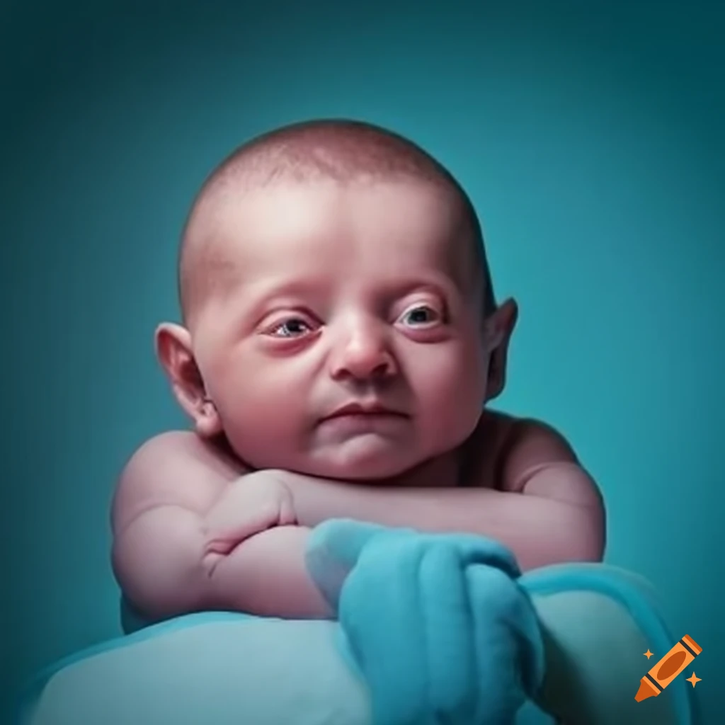 baby-too-big-for-crib-with-legs-outside-on-craiyon