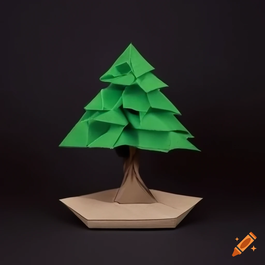 Modern juniper bonsai tree on black background