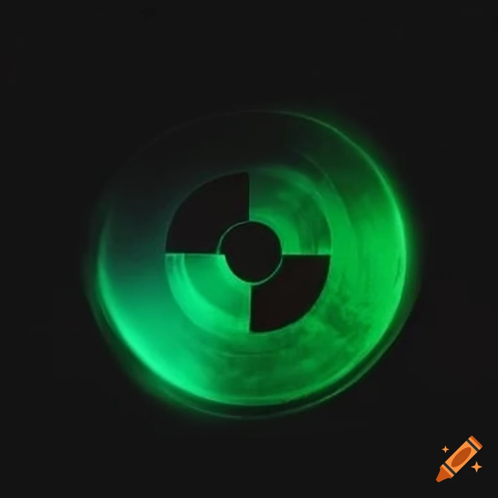 Banner with the phrase 'Radioactive Contents' in letters