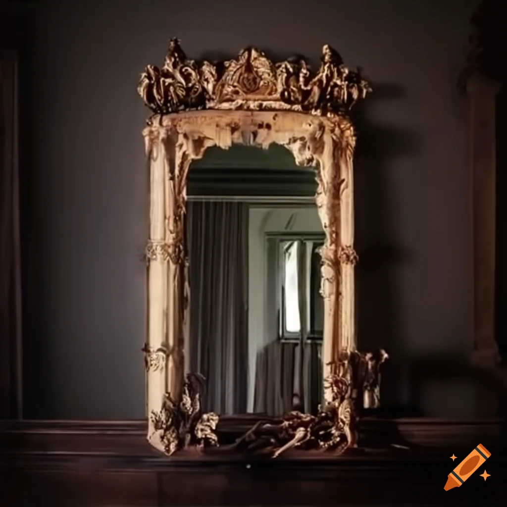 Myrtles Plantation Mirror with a ghostly figure inside