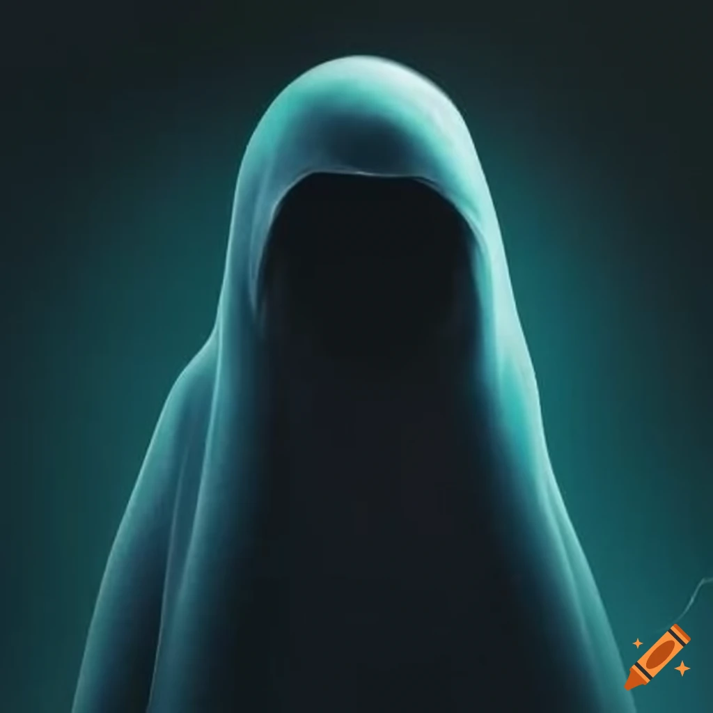 Ghostly apparitions in a misty setting