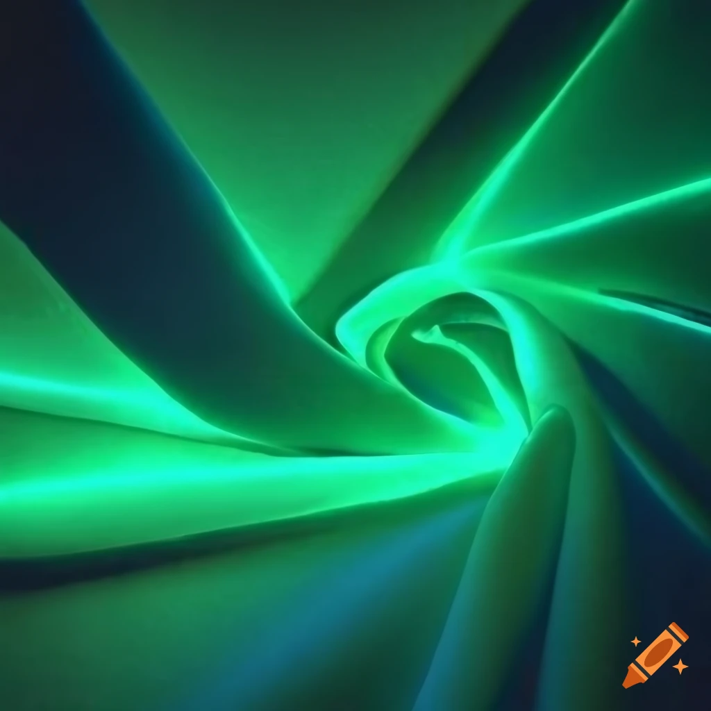 Luminous fabric from the 90's on Craiyon