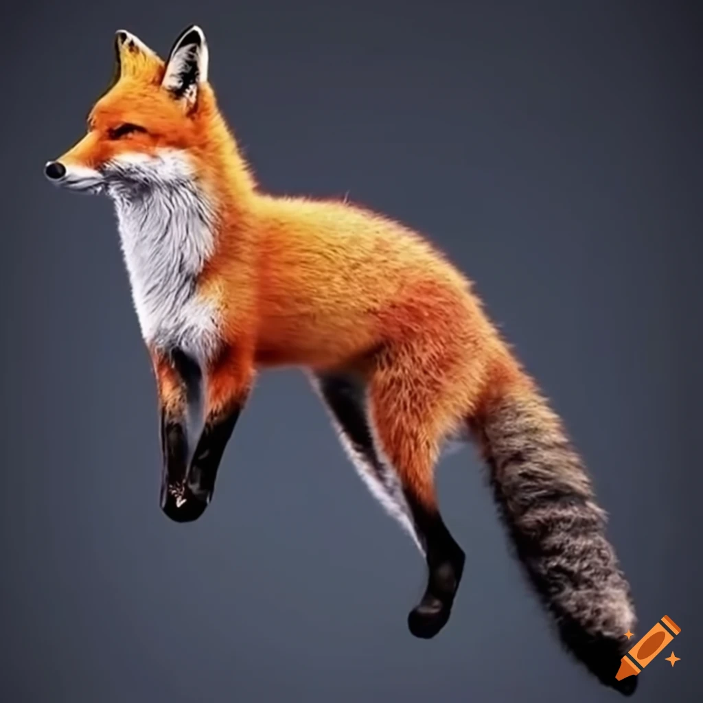 Fox on trapeze