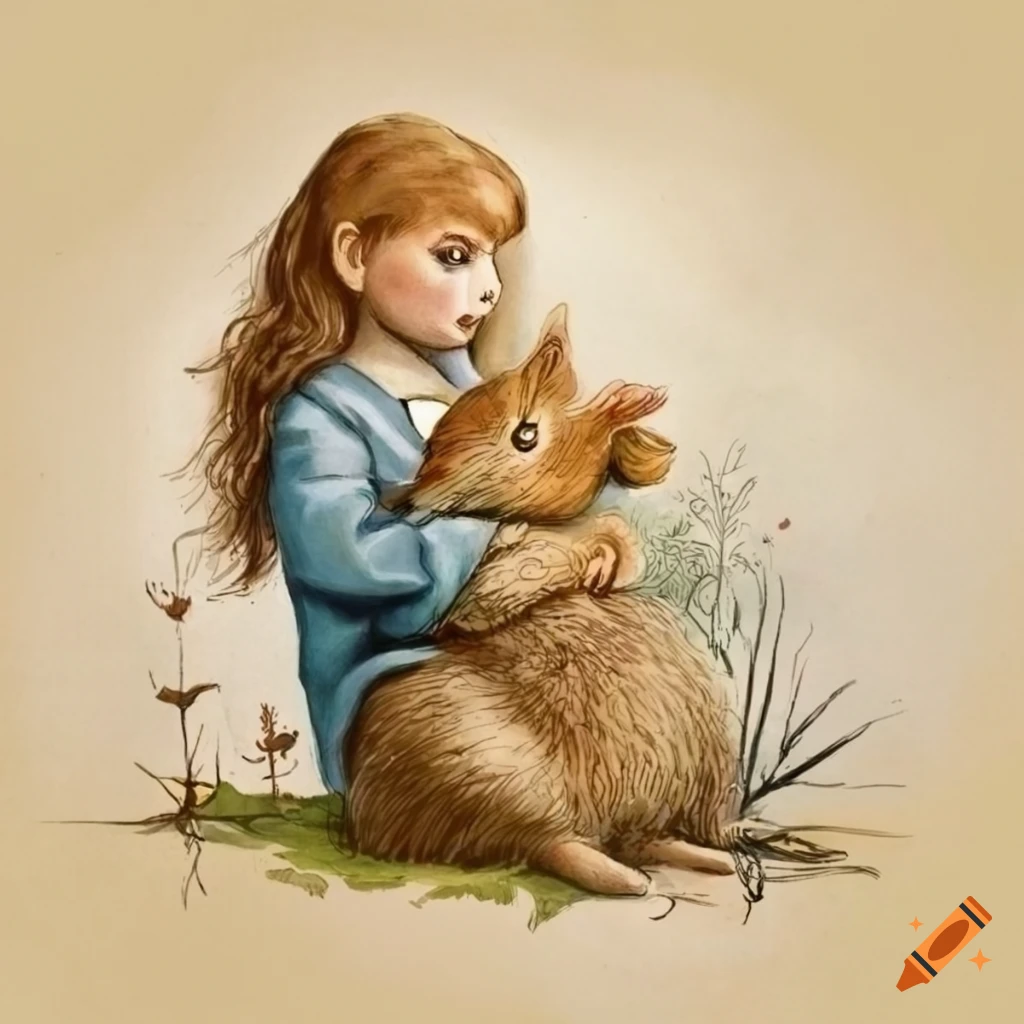 Illustration of Jesus in a storybook style