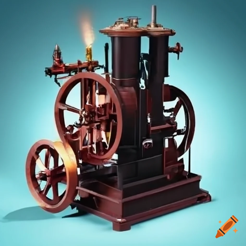 First Steam Engine Invention On Craiyon