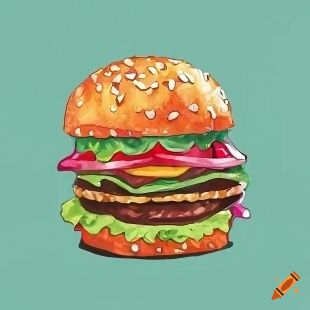 Juicy burger