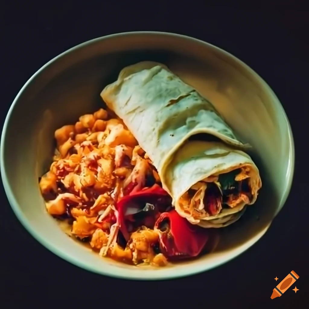 Delicious burrito bowl