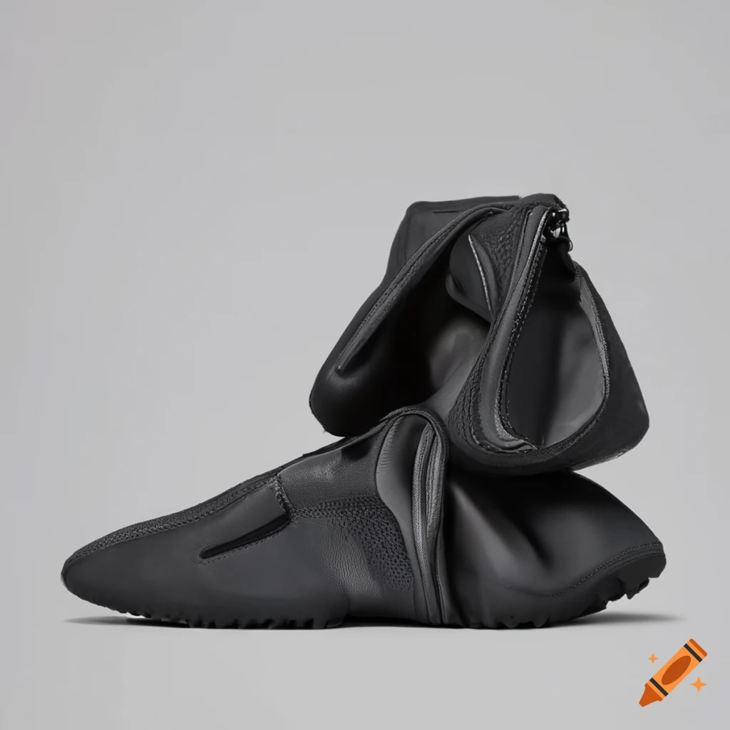 Balenciaga yeezy garbage bag shoe on Craiyon