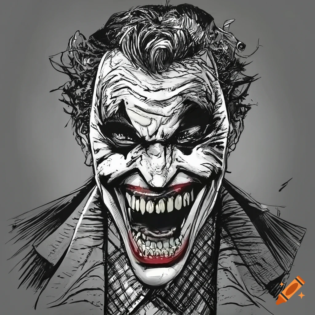Joker Sticker Black and white Decal, joker, white, heroes png | PNGEgg