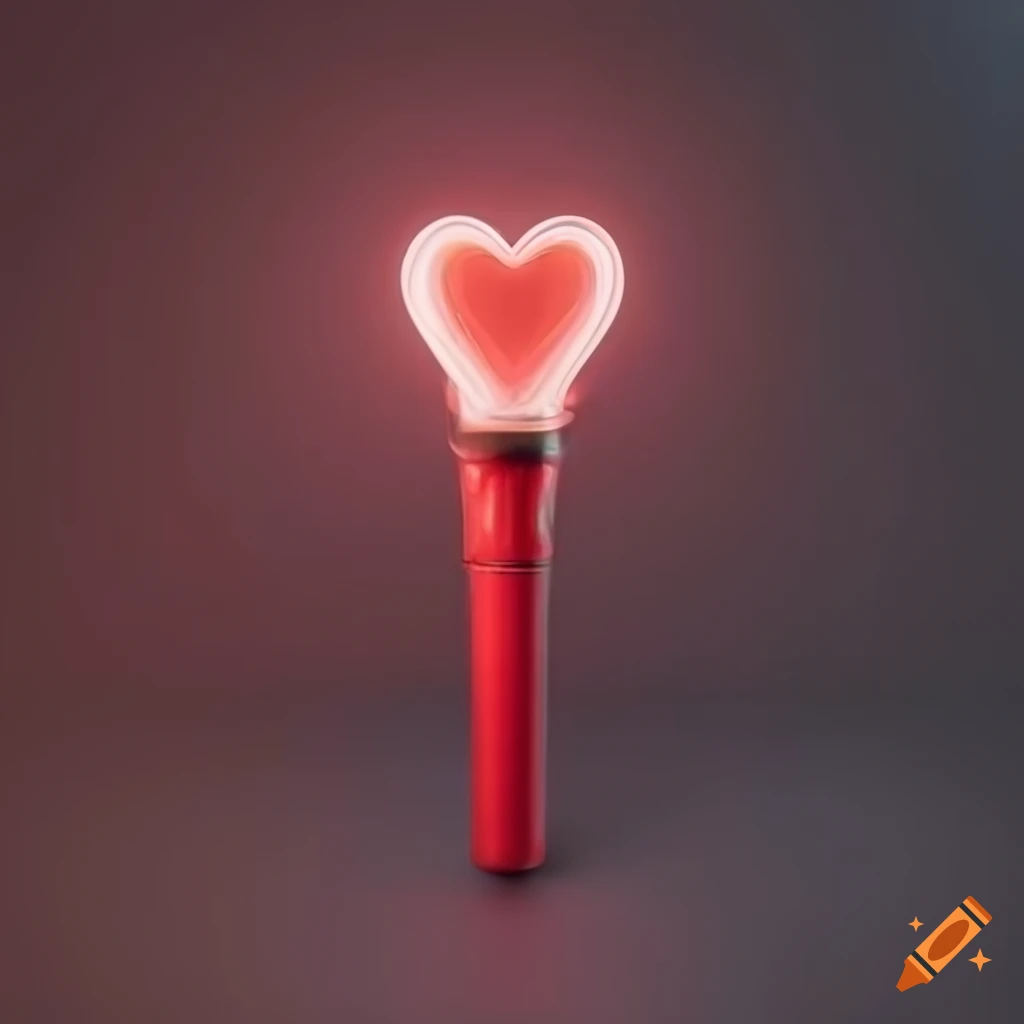 Kpop lightstick with god of cupid design on Craiyon