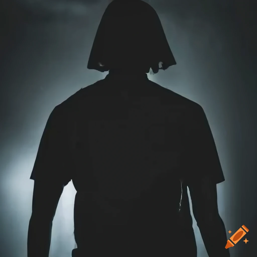 Rapper in an urban abandoned setting with a dark mood on Craiyon