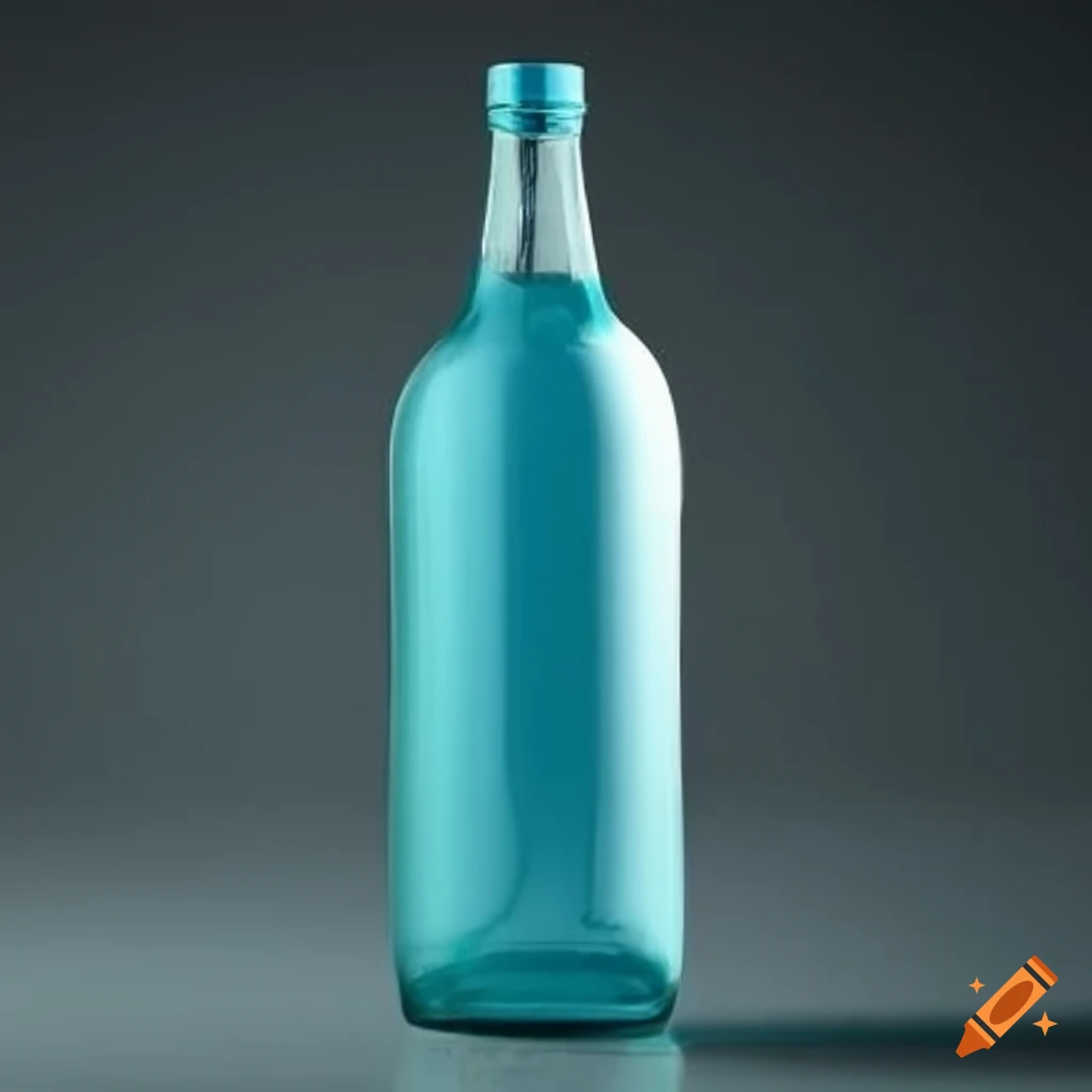 Bottle of water with french label on Craiyon