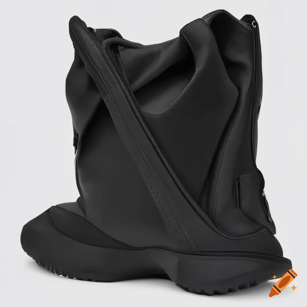 Yeezy garbage bag shoe by balenciaga on Craiyon