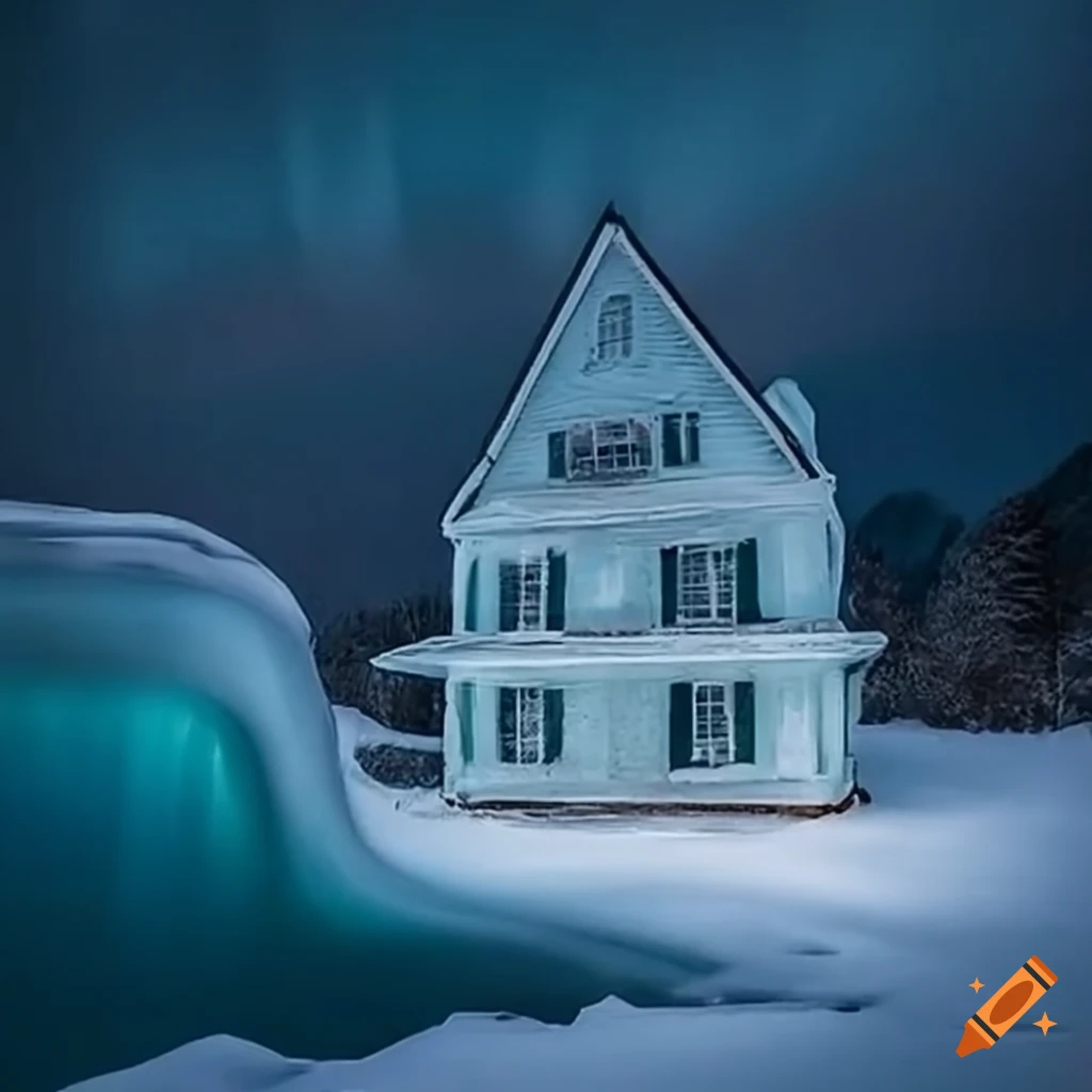 Ice house on Craiyon