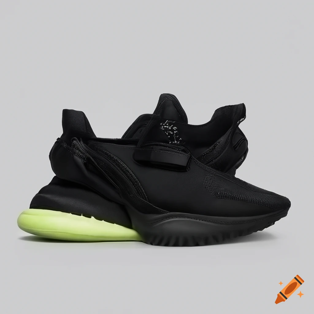 Yeezy garbage bag shoe by balenciaga on Craiyon