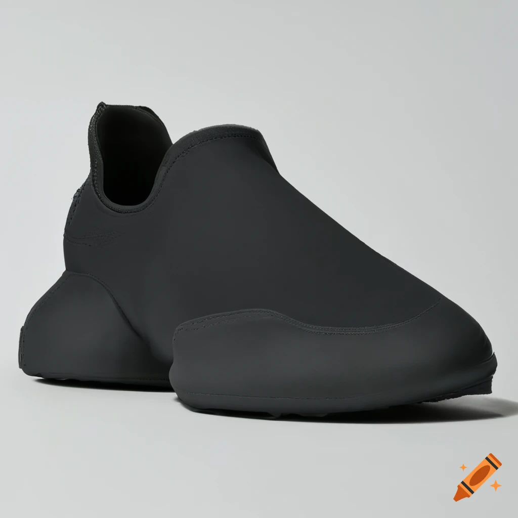 Balenciaga yeezy garbage bag shoe for men on Craiyon