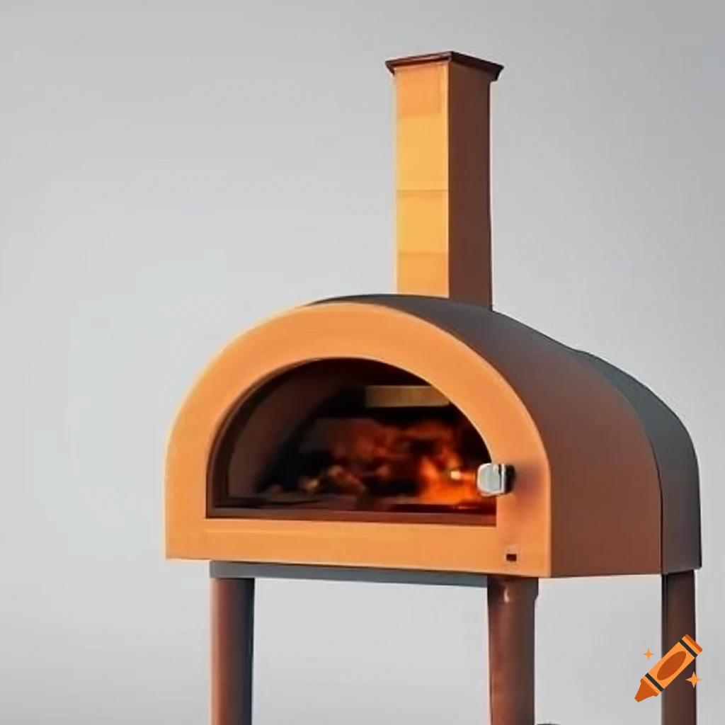 Outdoor pizza oven on Craiyon