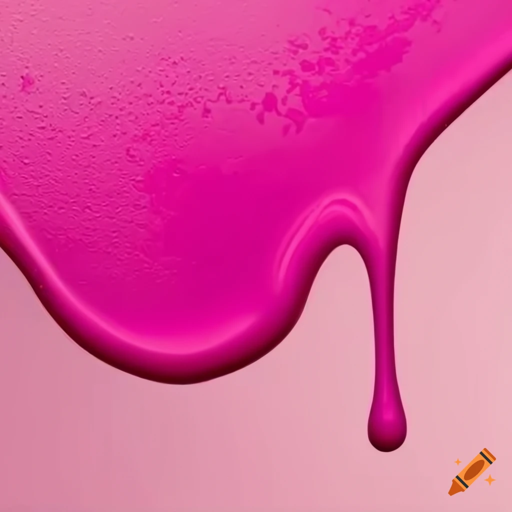 dripping-pink-paint-on-a-white-background-on-craiyon