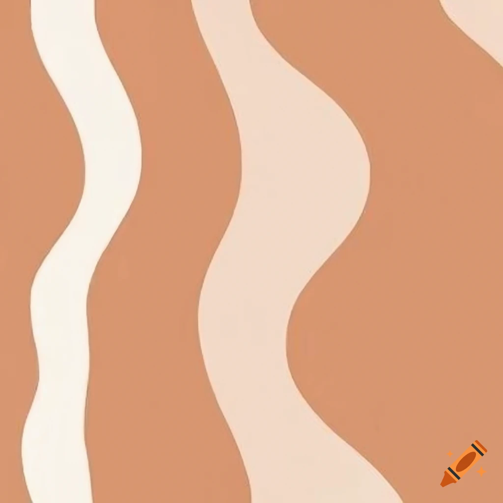 Minimalist boho-inspired art patterns in soft shades
