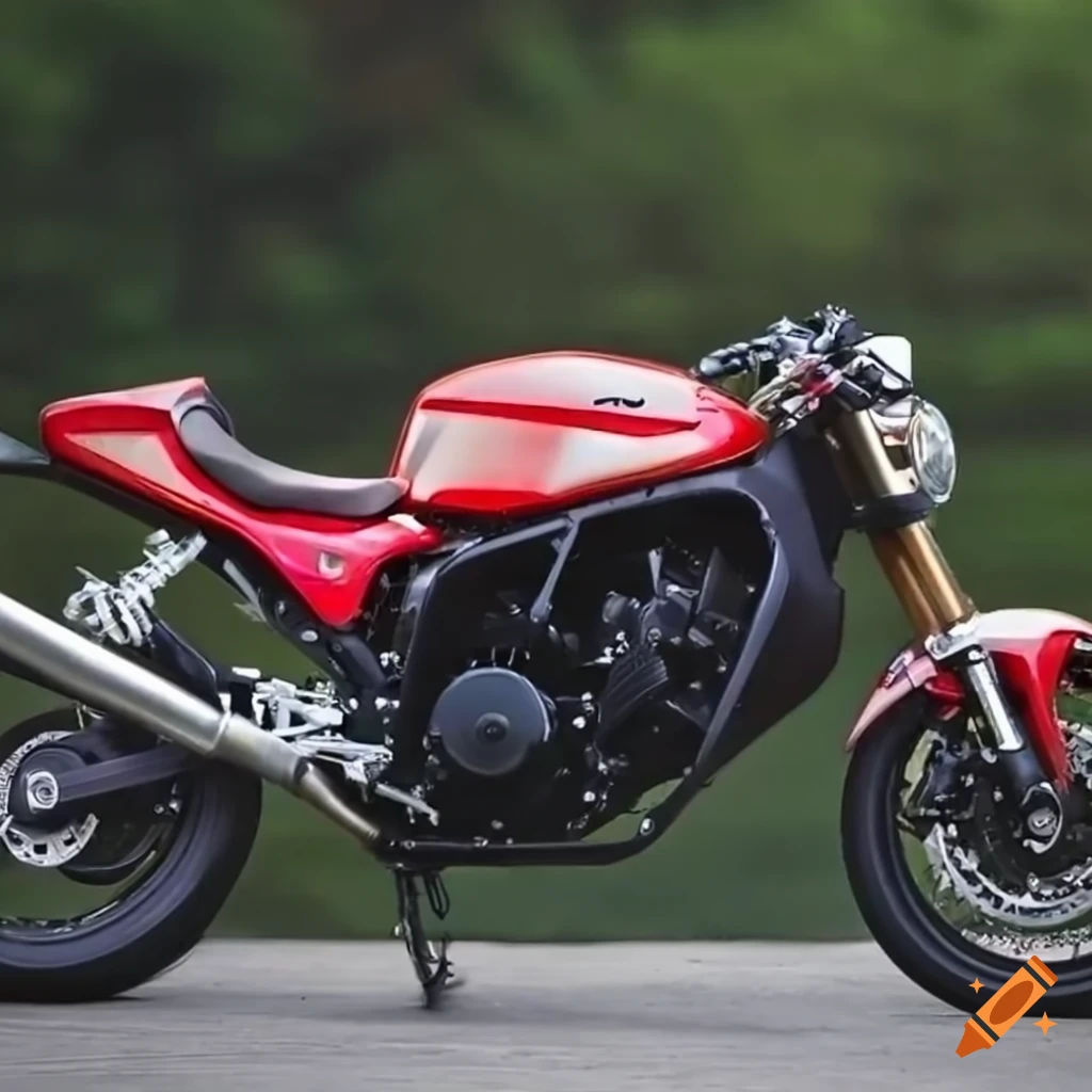 Hyosung gt250r transformed into cafe racer style motorcycle