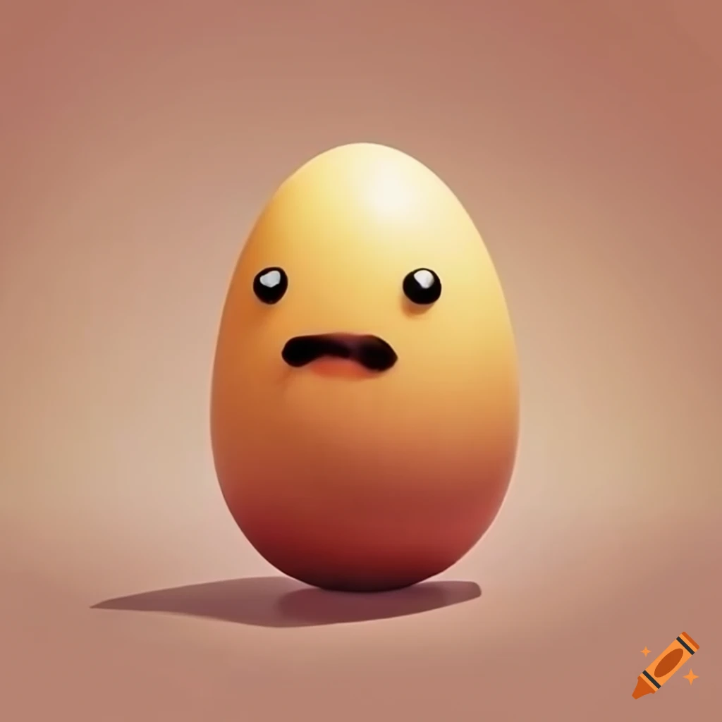 Egg person on Craiyon