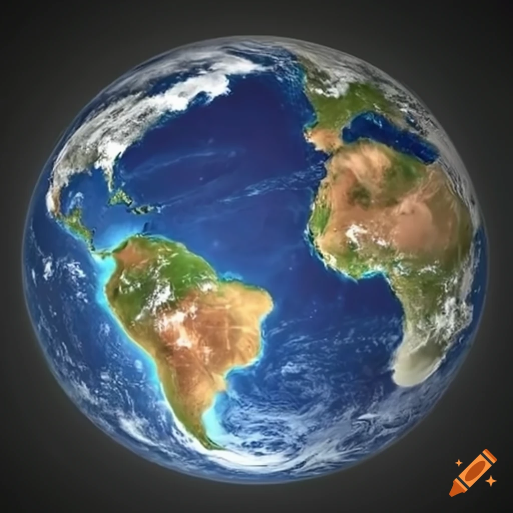 View of Earth from space