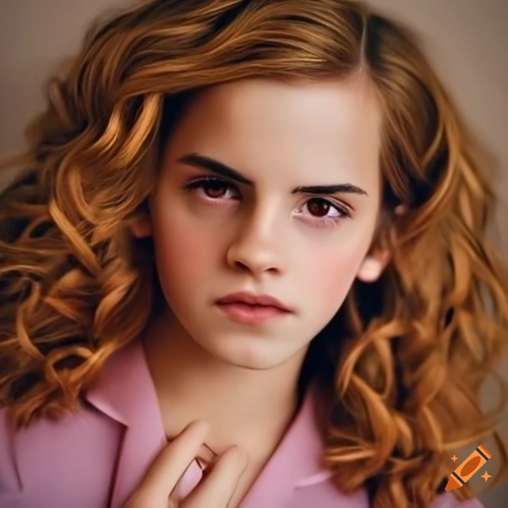 Hermione wearing pajamas with a cute and alluring look