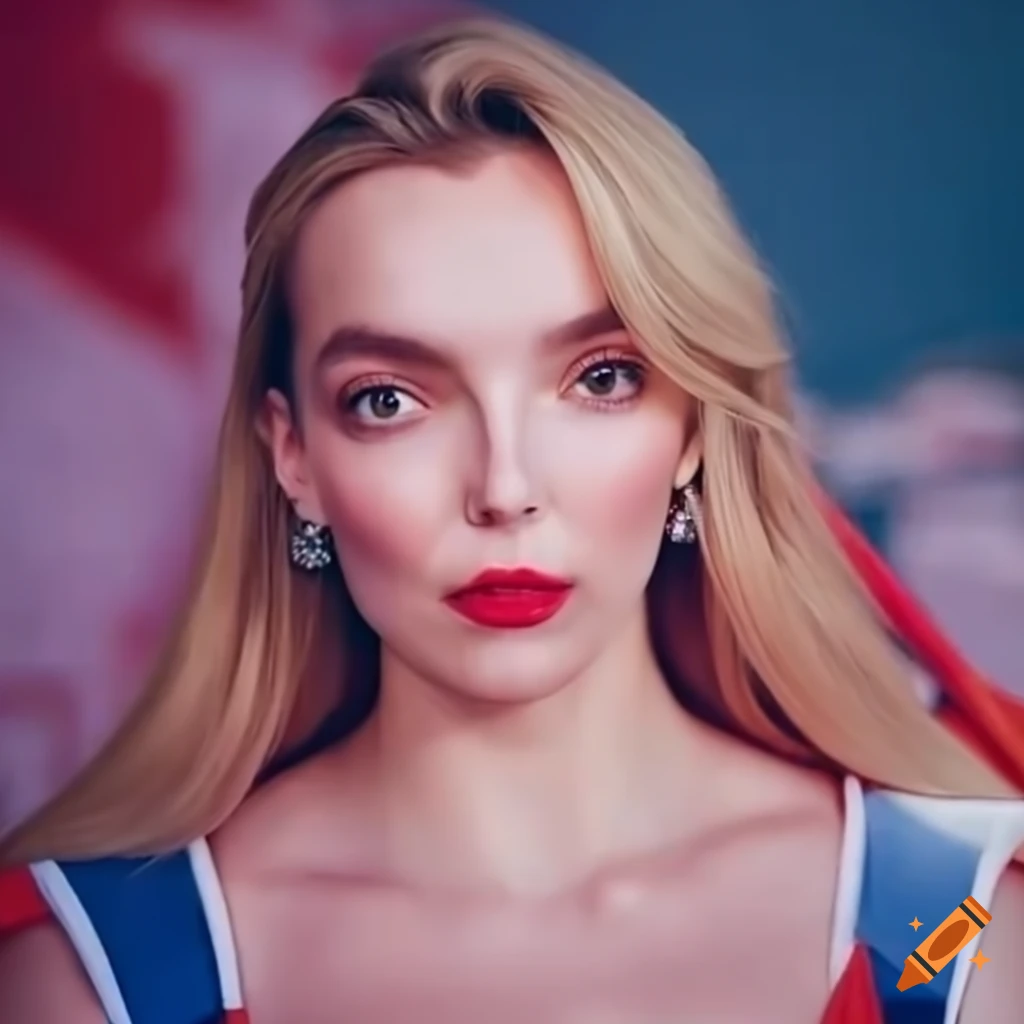 Jodie Comer wearing sailor moon costume