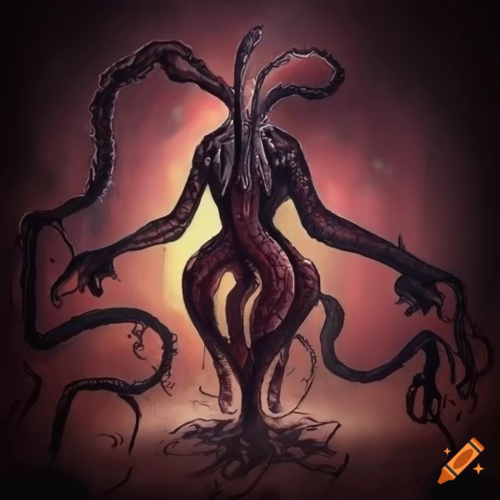 Nyarlathotep beer label from Les Grands Anciens brand
