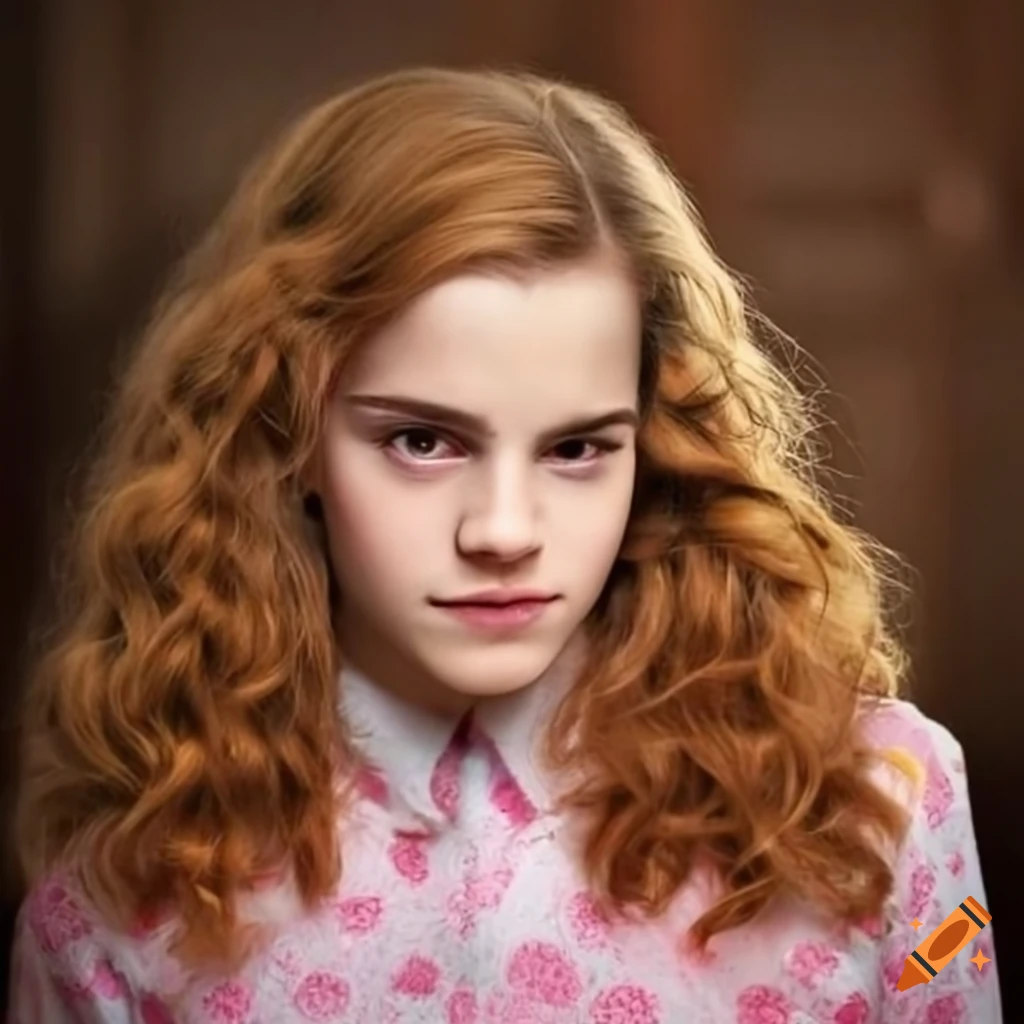 Hermione wearing pajamas