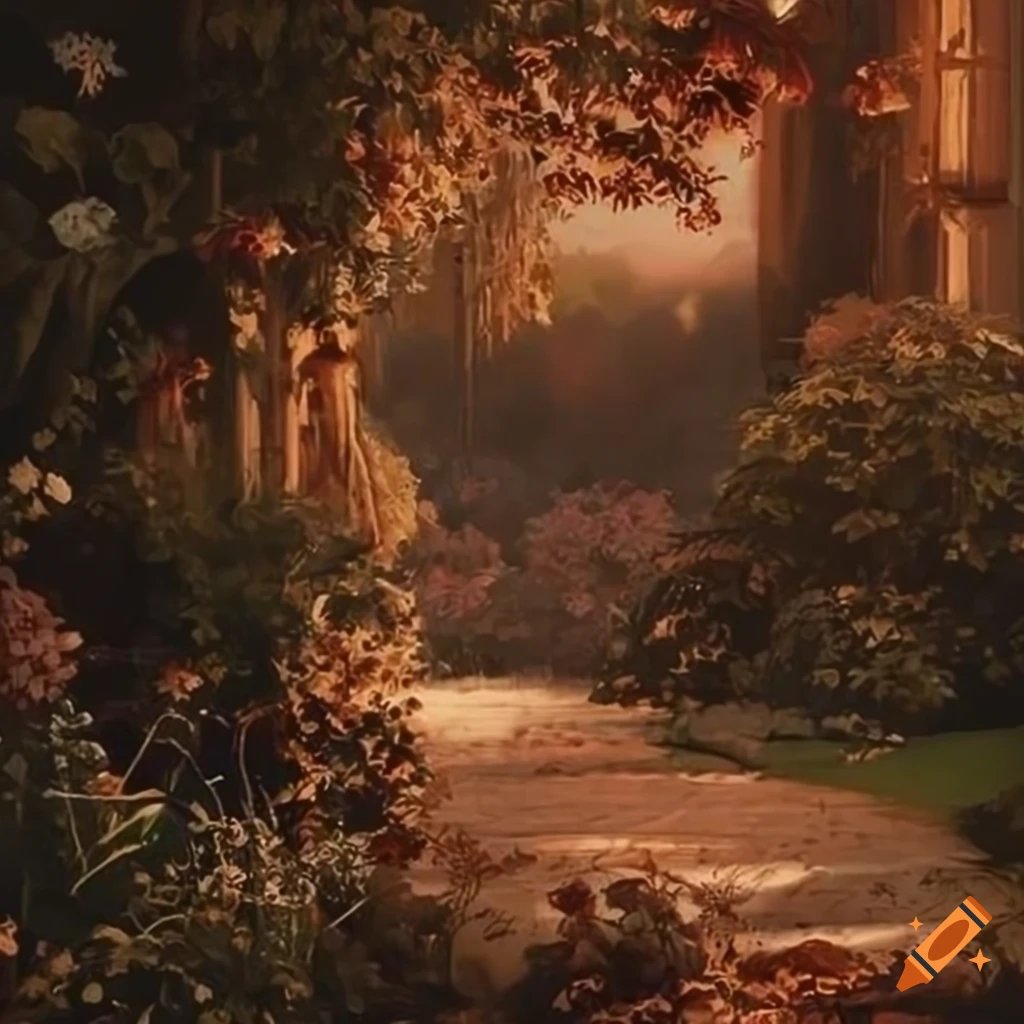 Aesthetic cottagecore iPad wallpaper