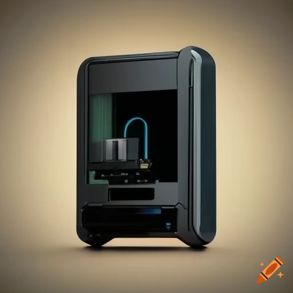 3D printer on a neutral background