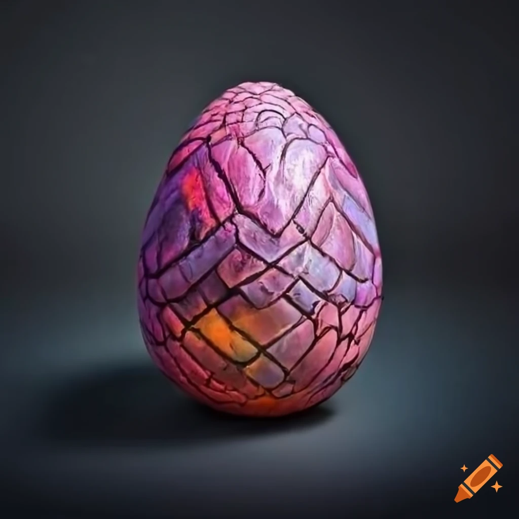 Dragon egg on Craiyon