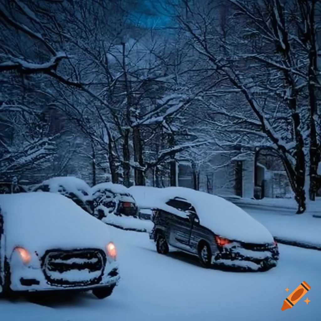 Winter traffic under snow conditions