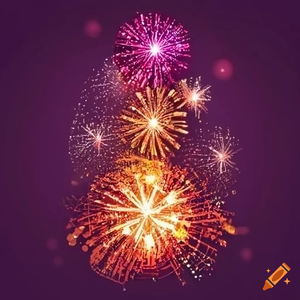 Happy New Year 2024 card