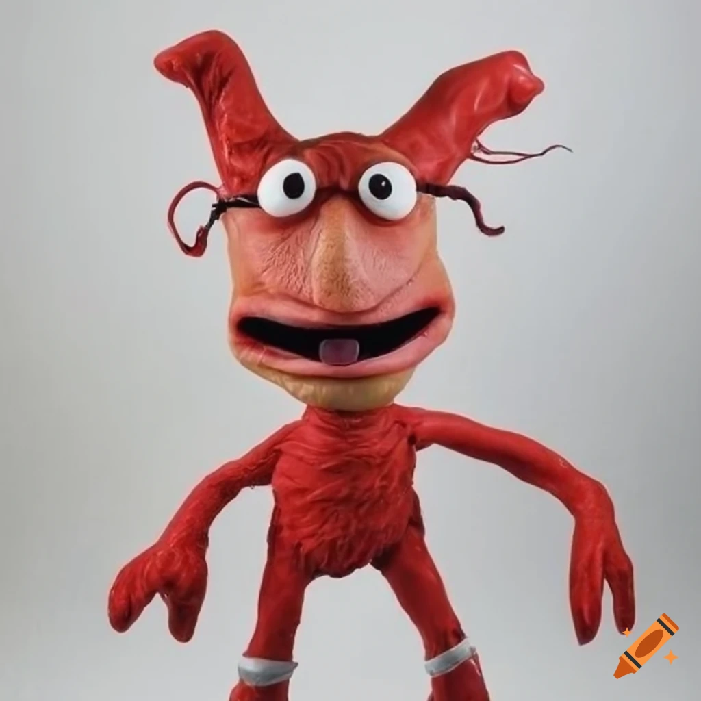 Jim henson's muppet workshop character, the noid on Craiyon