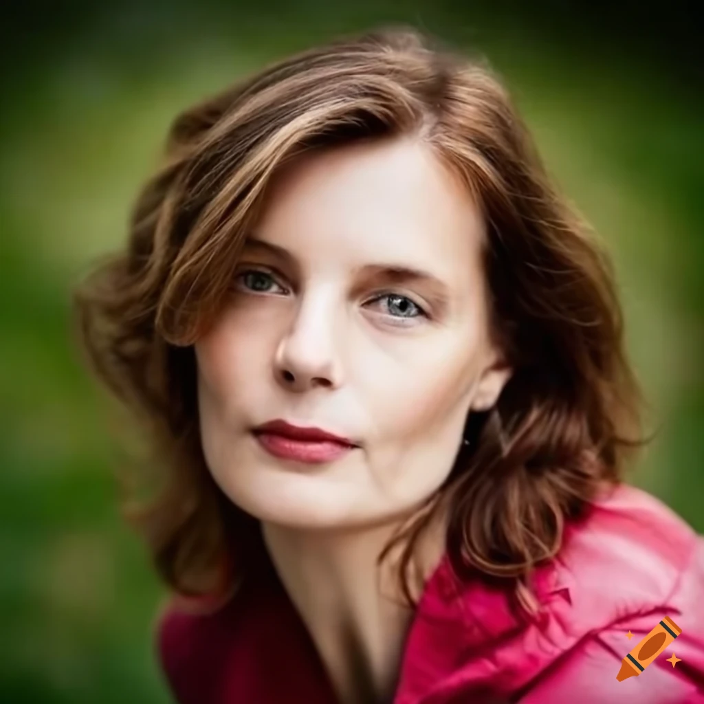 Portrait of a 30-year-old French woman