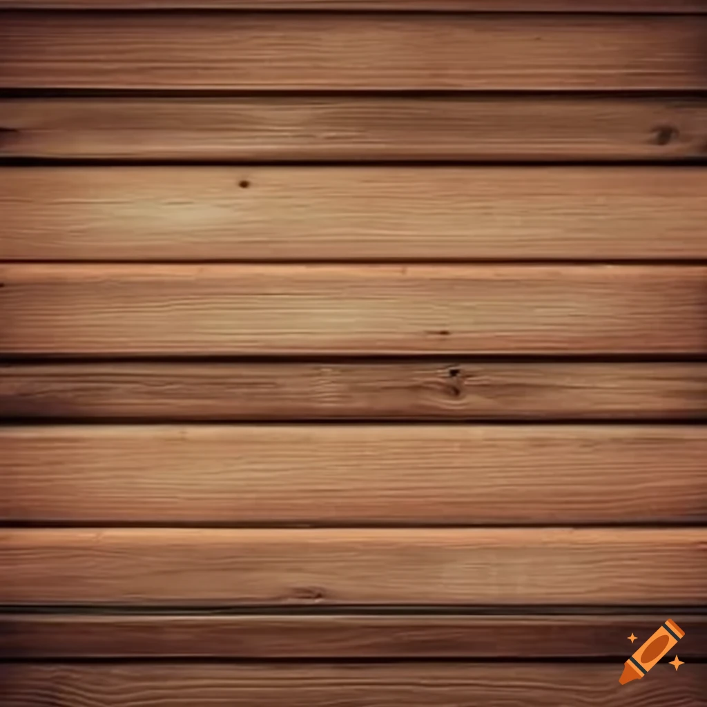 Wooden plank wall