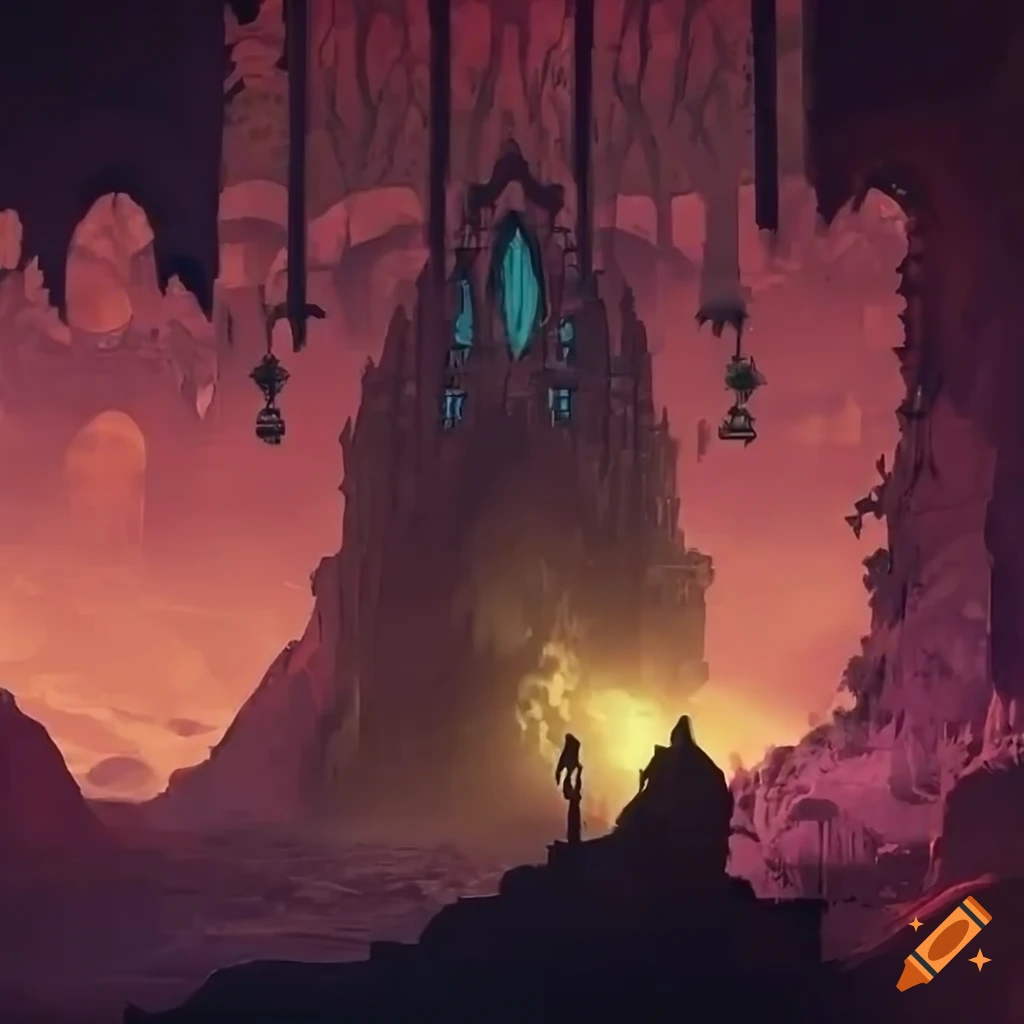 Mystical dungeons in a captivating fantasy game with stunning graphics
