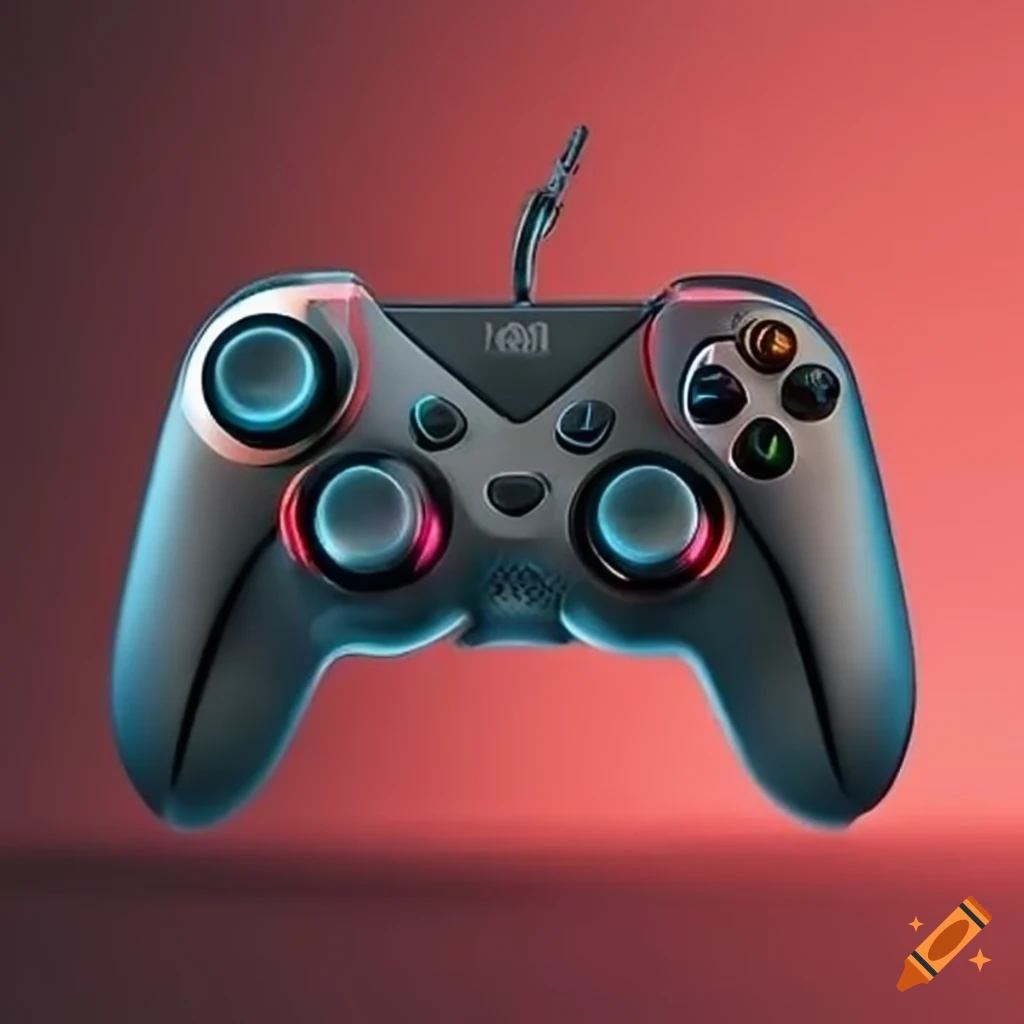 Gametrollers gaming controller manufacturer on Craiyon