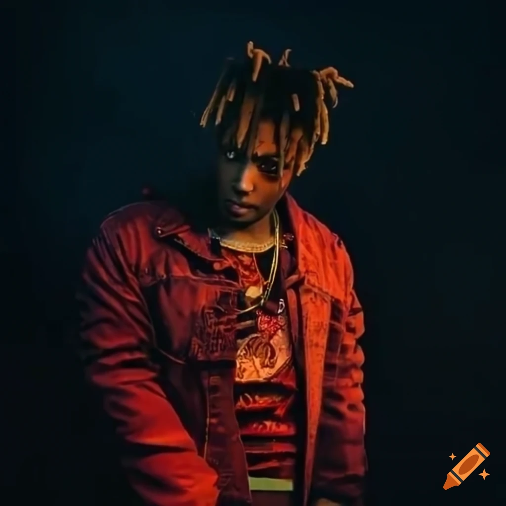 Fans gathered for a Juice WRLD event
