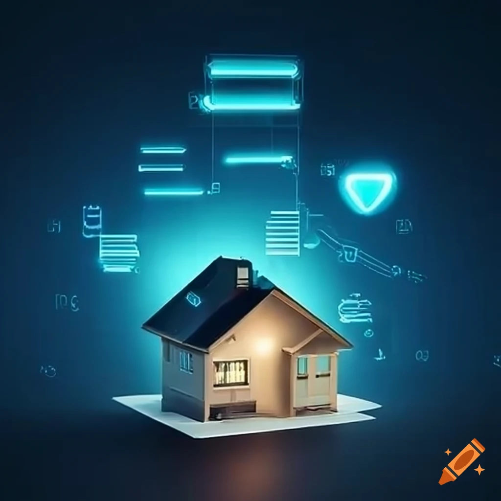 Smart house generating and storing data locally