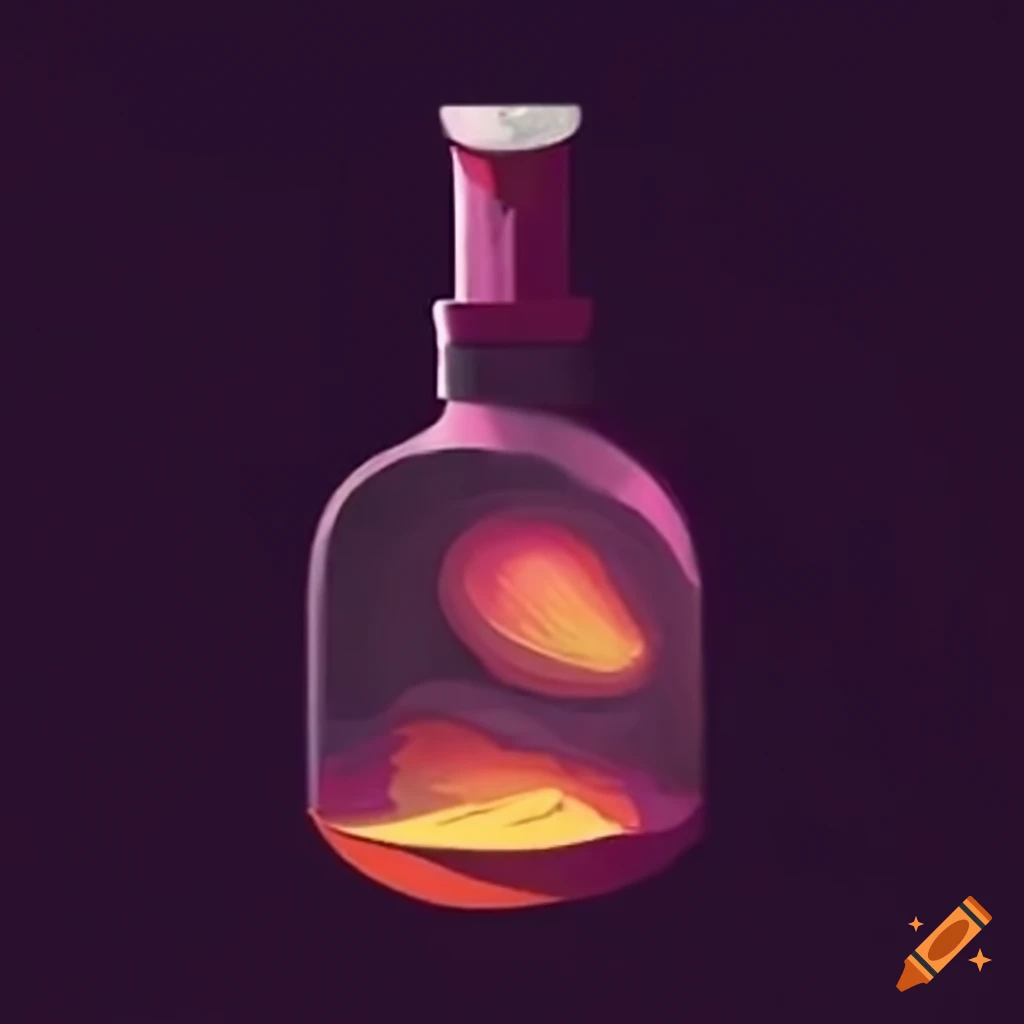 Bottle of elixir