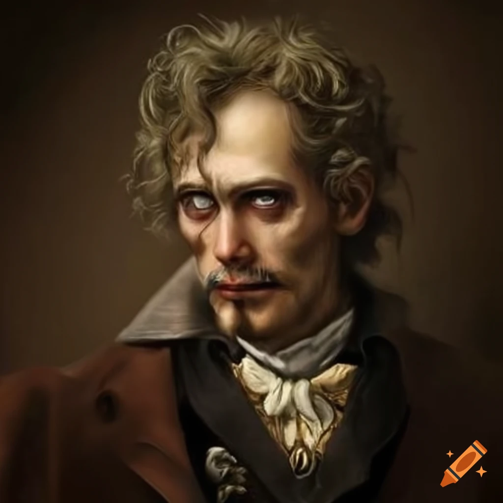 Gloomy victorian aristocrat man on Craiyon