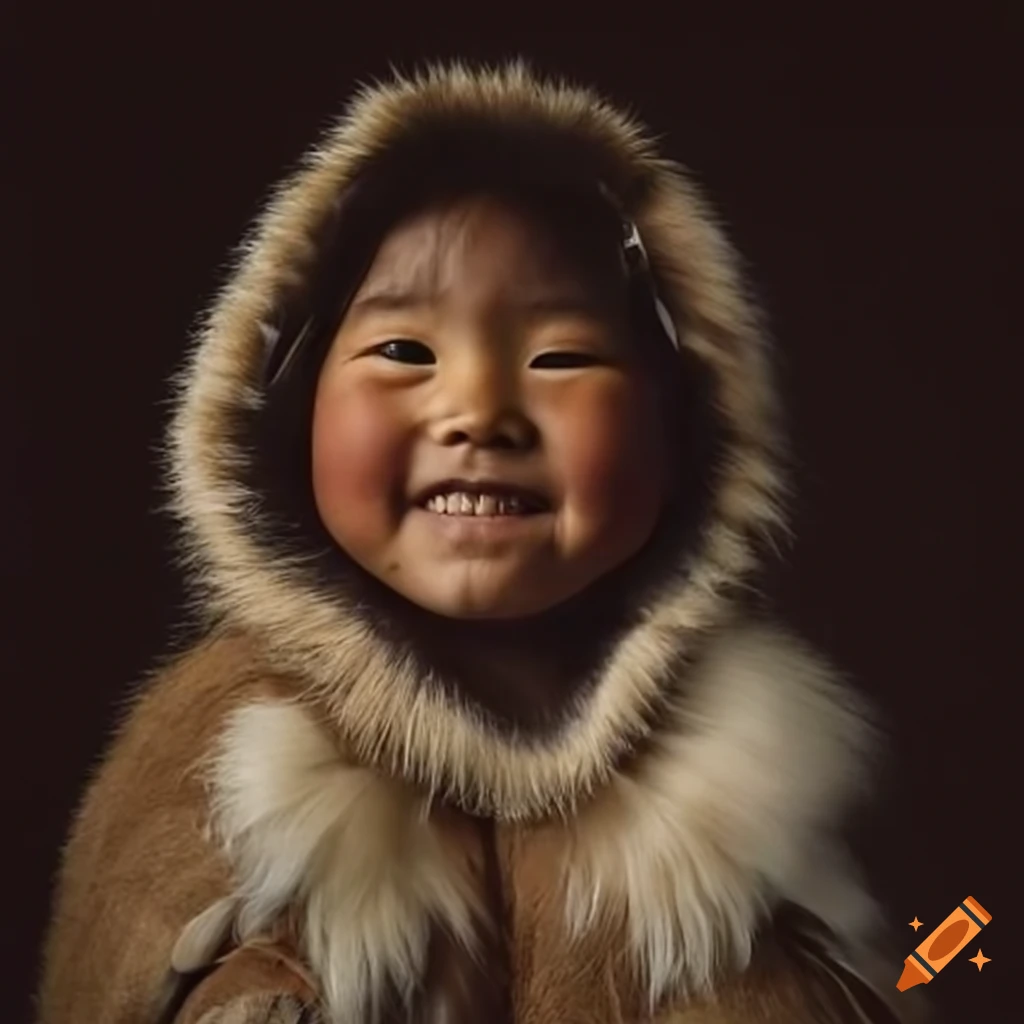 young-inuit-person-on-craiyon