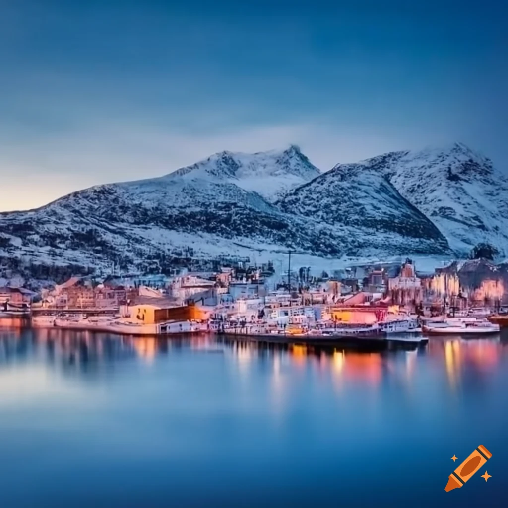 Tromsø Harbor in Norway